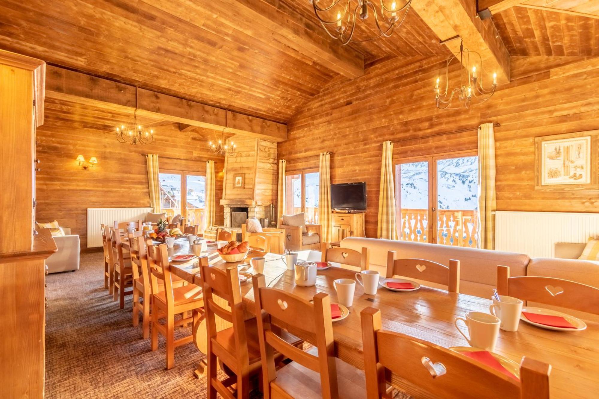 Chalet De L'Ours Les Arcs  Экстерьер фото